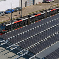 DPP ušetří 152 milionů korun díky EPC od ČEZ ESCO. Má největší fasádní fotovoltaiku v Čechách